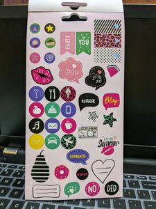 10 Sheets Of Stickers.
