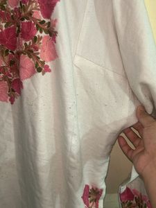 Elegant Embroidered Phiran