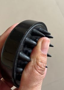 Black colour hair scalp massager for women Men