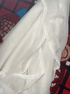 White And Orange Duppatta
