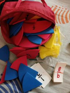 fraction kit  class 4-5 students