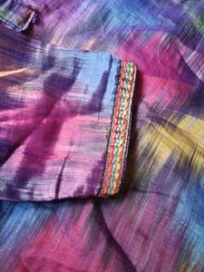 Multicolor State Kurti Home Stitch
