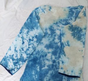 Beautiful Tie-dye Straight Kurta