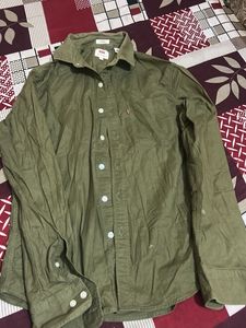 Levi's Olive Green Corduroy Shirt