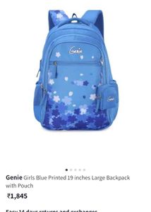 Genie Blue Backpack