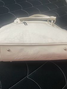 White Handbag