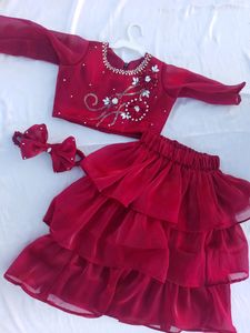 Lahenga Top For Baby Girl