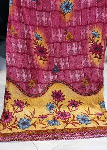 Synthetic Georgette Saree