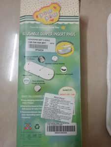 Baby reusable Cloth Diaper With Inserts