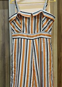 FabAlley Striped jumpsuit