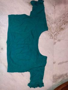 Green Ethnic Blouse