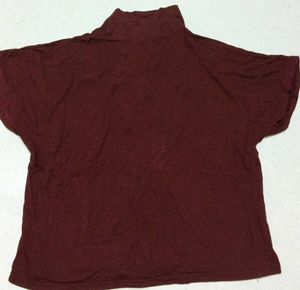 Burgundy Graphic Tee