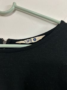 Black Long Sleeve Top