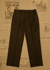classic dark brown two-piece suit