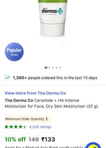 The DermaCo. Face Serum,Face Moisturizer