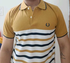 M Size Collar Tshirt