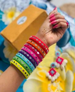 Thread Bangles Set Pair