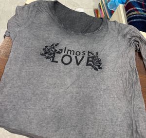 Gray &#39;Almost Love&#39; Tee