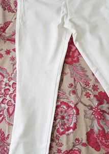 Ivory Fabric with Stain