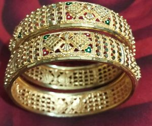 Golden Bangle Set