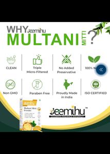 Jeemihu Multani Mitti &amp; Rosewater