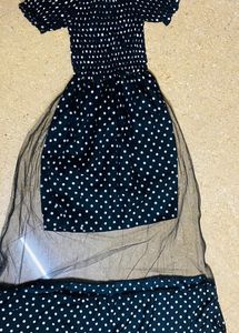 Black Polka Dot Dress