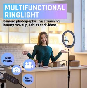 Digitek Ring Light with Tripod Stand (Brand New)