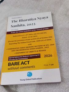 Bharatiya Nyaya Sanhita, 2023