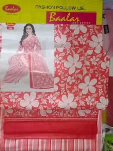 Branded Cotton Suit  With Kameez  And Dupatta Set