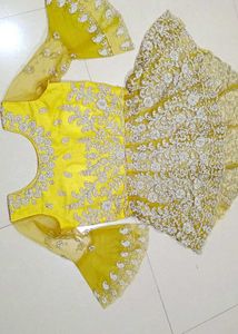 Lehnga Pearl Work