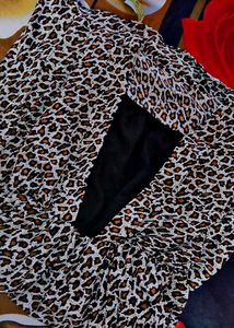 Tiger Print Midi