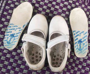 Girls White Shoes For School
