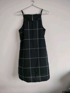 Black & White Checkered Dress