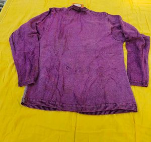 Elegant Lavender Floral Cardigan