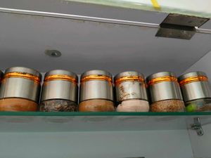Glass Spice Storage Jars