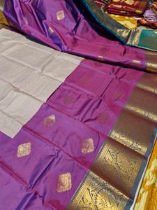 Elegant Purple Saree