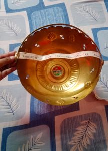 30 Years Old Pure Brass Basket