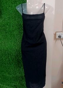 Imported Bodycon Drawstring Midi