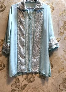 Womens Lace Work Co-ord Set