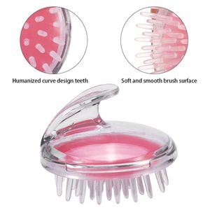 2 Pcs-Silicone Head Massager used in all kinds of