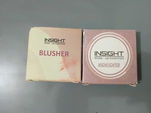 Insight Cosmetic Highlighter And Strawberry Blushe