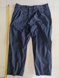 Navy Blue Casual Pants