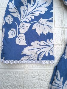 Blue Short Kurti 💙