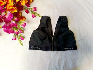 💫💗🇳🇿 Zsport Black Sports Bra