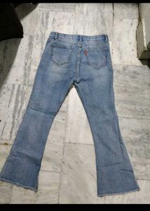 Flared Denim Jeans