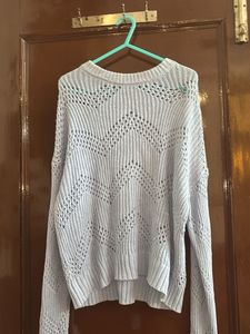 Periwinkle Knit Sweater