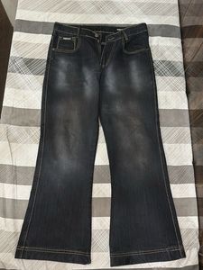 Black Bootcut Jeans