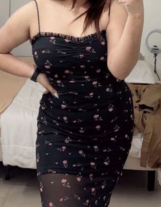 Floral Print Mini Dress