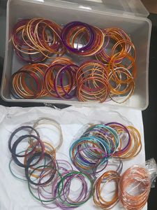 Kids Mixed Size Colourful Bangles
