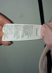 Miniso Pastel Pink Potli Sling Bag.
